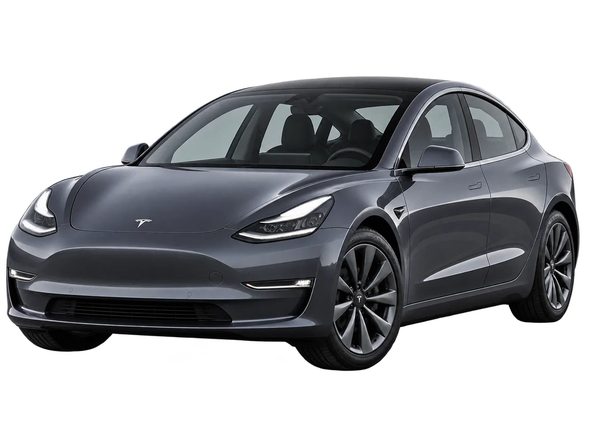 Tesla Model 3 独立车型展示视觉